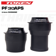 กะโหลกจักรยานTOKEN PF30APR APS BB Frame PF30 FOR SHIMANO SRAM 22/24mm