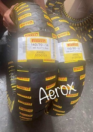 PIRELLI TIRE ANGEL SCOOTER AEROX 140/70 110/80 14