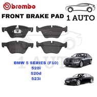 GENUINE BREMBO FRONT BRAKE PAD BMW F10 520i 520d 523i 528i 530i