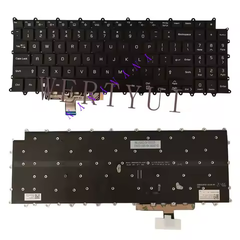 YN New Laptop US Backlight Keyboard For LG Gram 16Z90Q 16Z90P 16ZD90P 16Z90P 16Z90PF 16Z95P 16T90R
