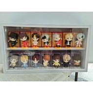 TINYTAN & ENCORE 2LAYERS DISPLAY CASE WITH ACRYLIC COVER