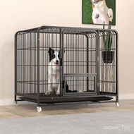 YQ18 Dog Cage Children Large Dog Outdoor Reinforced Golden Retriever Labrador Dog Cage Medium-Sized Dog Pet Dog Cage Thi