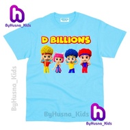 CHILDREN'S T-SHIRTS CHILDREN'S CLOTHES D BILLIONS UNISEX CHILDREN GIRLS BOYS TODDLERS