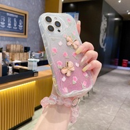 Floral Tulip Butterfly Pattern Soft Case Huawei Nova 14i 13 12i 11 10 7i Y91 Y90 Y73 Y70 5T P60 Pro 