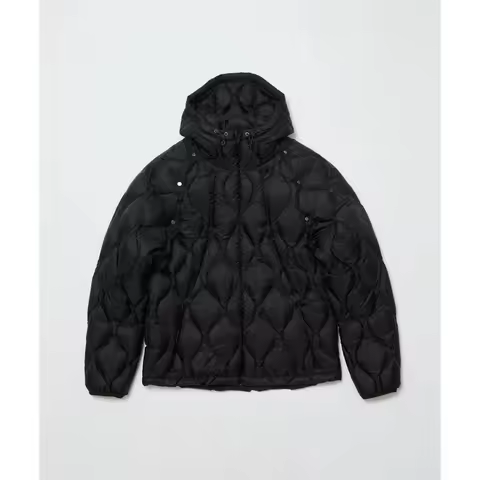 "BAL" × Taion quilted 95 fleece removable hooded down jacket vest