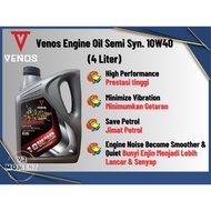 VENOS ENGINE OIL SEMI SYNTHETIC SAE 10W40 API SP/CK-4 (4 LITER)