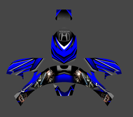 Sticker Decal Helm SNAIL FFS2 Part 1| Decal sticker | Decal helm SNAIL