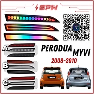 Perodua Myvi (2008-2010) Rear Bumper LED Reflector Daylight DRL Running Signal Brake Light Rear Fog 