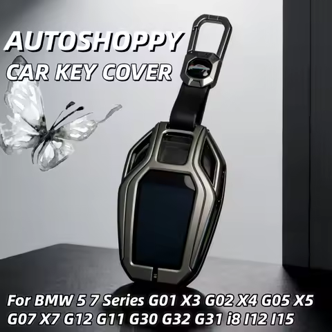 Luxury Metal Zinc Car Remote Key Case Cover Holder For BMW 5 7 Series G11 G12 G30 G31 G32 I2 I8 X3 X
