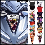 Honda Click 125i 150i v2 one piece sticker for motorcycle front printed decals stickers