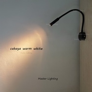 H108 spiral Wall lamp 1.5w flexible reading lamp / bed light Wall