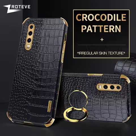 P30 Case Zroteve Crocodile Pattern Leather Cover For Huawei P30 Lite P40 Pro Plus 5G P30Pro P30Lite 