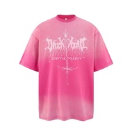 Dimension Gradient Skeleton Gothic T-Shirt