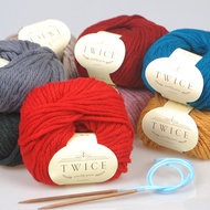 [TWICE]  Thick winter crochet knitting yarn 13Colors 90g