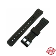 PU Watch Strap Replacement suitable for Casio F94 F-105W F-106W F-91W Watch Strap 18mm