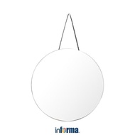 NEW - INFORMA 36X0.4X36 CM WALL MIRROR 2 MODELS J97 - SILVER