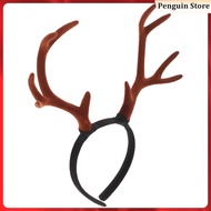 Simulation Antler Headband Halloween Deer Ears Christmas Antlers Hairband Holiday Miss Child Fawn  h