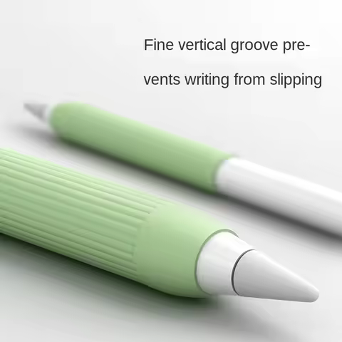 Shockproof and non-slip touch screen pen holder silicone case for apple pencil 1 2 cover sleeve soli