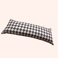 Double pillow, bedside pillow with cotton filling size 40x120cm
