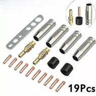 {news}19 Piece M6 08mm Welding Nozzle Tip Gas Contact Tip Set for MIG Welding MB15AK
