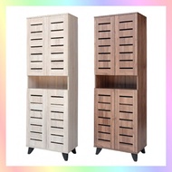 TALL SHOES CABINET 4 DOOR DOORS WITH VENTILATION SHOE STORAGE SHOE RACK SHOE CABINET (FULLY ASSEMBLED)