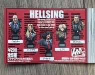 海洋堂 Hellsing 扭蛋（全透明）全5種 + 1 特典 (淺井真紀 )