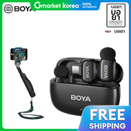 ไมโครโฟนแบบหนบเสอ Boya Mini mini-14 รน C-Type + ไมโครโฟนไรสาย GoPro Leichsnap