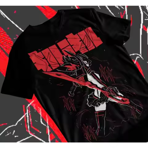 Trend Summer 2025 Cosplay Neutral Kill La Kill Ryuko Ryuko, Anime Ryuko Matoi Senketsu T-Shirt Soft 