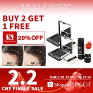 SEVICH Hair Shadow Powder Waterproof Hairline Powder 12g Instant Root Cover Up Powder