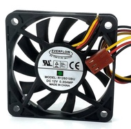R126010BU EVERFLOW 6010 6CM 12V 0.35A 3-Wire 冷却ファン