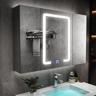 ✿Original✿Smart Bathroom Anti-Fog Bathroom Mirror Cabinet with SeparateledLamp Wall-Mounted Bathroom Mirror Box Bathroom Mirror