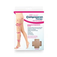 City Lady Compression Therapy Pantyhose (Open Toe) - Skintone