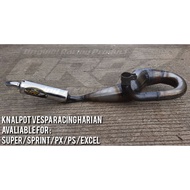 VESPA RACING Daily EXHAUST ORP7 RACING EXHAUST