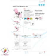 Paramount Bed MANUAL Gyn Examination Table/ Bed Paramount manual Gyn