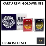 (1 BOX CONTAINS 12 SETS) Playing Cards 888 Playing Cards (12 packs) Waterproof Playing Poker Cards P