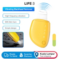 3Life Ultrasonic Blackhead Remover Ionic Import/Export EMS Massage 99.99% Deep Cleansing Skin Care