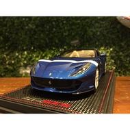 1/18 MR Ferrari 812 GTS Blue with White Livery FE030J [MGM]
