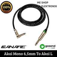 Akai Mono 6.5mm To Akai Mono 6.5mm 50Cm Guitar Jack Cable 20M
