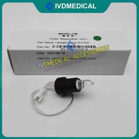 Halogen lamp for BIOELAB AS120 AS160 AS280 AS380 AS480 AS600 AS800 Biochemical Analysis Bioelab AS28