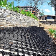 3-19 FT Wide Geo Grid, Scalable Permeable Ground Pavers, Foldable Slope Areas Retaining Wall, for Dr