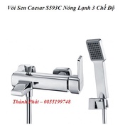 [Genuine] Caesar S593C Hot And Cold Shower, 3 Modes, chrome-Plated Copper