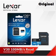 Original LEXAR ADATA PATRIOT 128gb 64gb Micro SD 633x up to 100 mbps Card Memory Data Storage High P