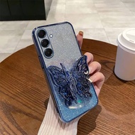 Samsung A37 5G A57 5G SoftCase Luxury Glitter Butterfly Casing