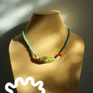 TRINTS Jolly 02 | Ethnic beaded necklace - ethnic bead necklace