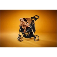 Ibiyaya Monarch Premium Pet Stroller F1 Moto - Luxury Gold