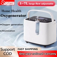 1~7L Ultra-Transportable Oxygen Concentrator Compact Touchscreen Oxygen Concentrator with Atomizing Function Oxygen Pressure 30 - 60 KPa