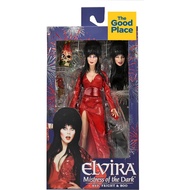 NECA Elvira Mistress Of The Dark Red Fright and Boo 8 inch Elvira Clothed Figure With Accessories