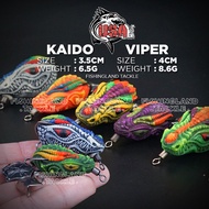USA Kaido & Viper Soft Frog By BPO | 3.5cm / 4cm | Umpan Tiruan Katak Getah Casting Haruan Thailand 