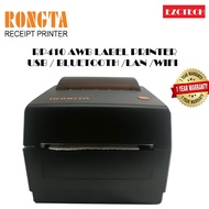 Rongta Barcode Label Airway Bill Printer RP410 USB LAN BLUETOOTH WIFI
