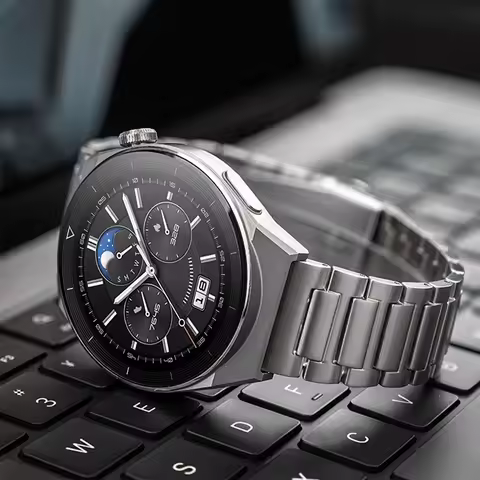 22mm Stainless Steel Band For Huawei Watch GT5 Pro/GT5/GT4/GT3/GT2/GT 46mm Metal Replacement Strap F